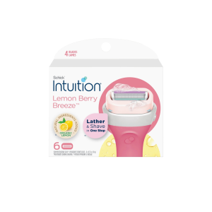 Schick intuition lemon 4 berry breeze refill