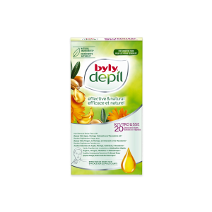 Byly depil face hair removal strips beauty oils