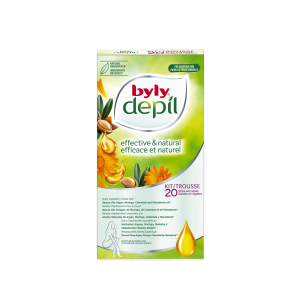 Byly body hair removal strips beauty oils