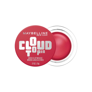 maybelline cloud topia cheek&lip mousse 02 - ETHEREAL ROUGE  احمر الشفاه و الخدود